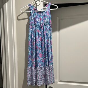 Lilly Pulitzer Vibrant Blue and Pink Dress